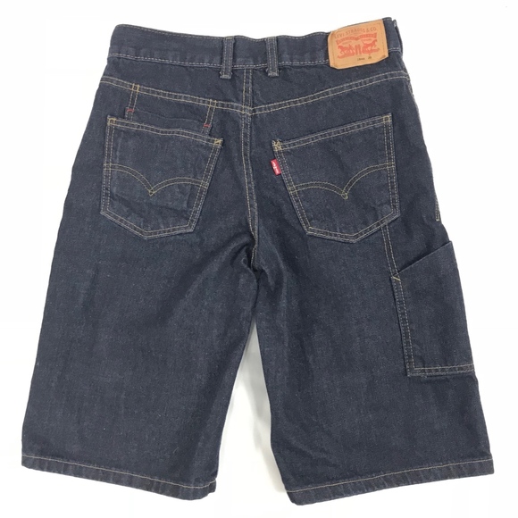 Levi's Other - Levi's Dark Wash Blue Denim Jeans Short
